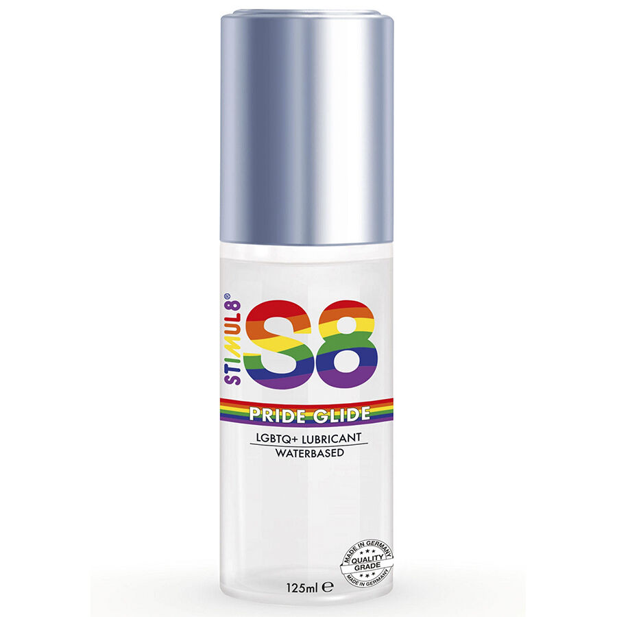 STIMUL8 S8 Glide Pride lubrificante a base d’acqua, 125 ml