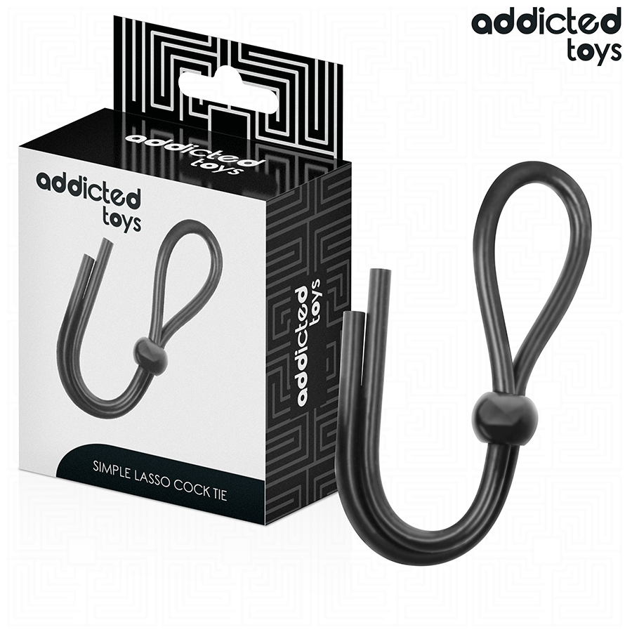 ADDICTED TOYS anello fallico senza vibrazione con passante singolo regolabile