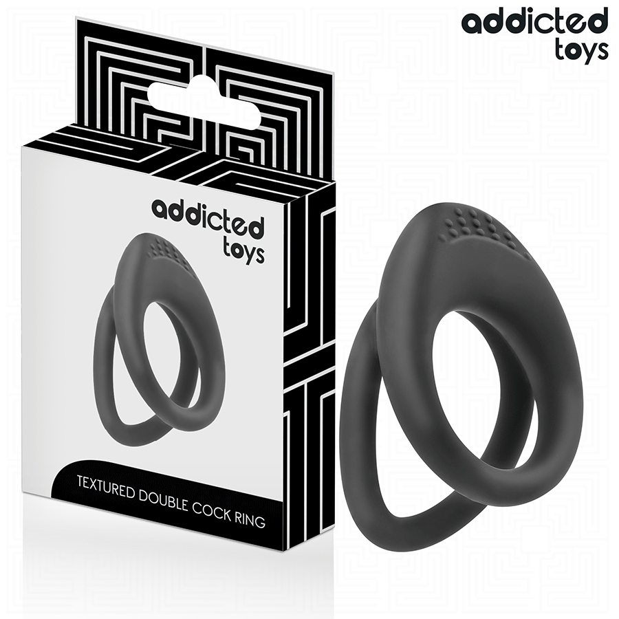 ADDICTED TOYS Anello per pene senza vibrazione con doppio anello