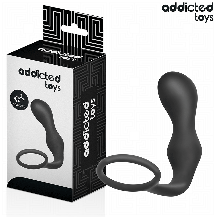 ADDICTED TOYS plug anale con anello Model 3