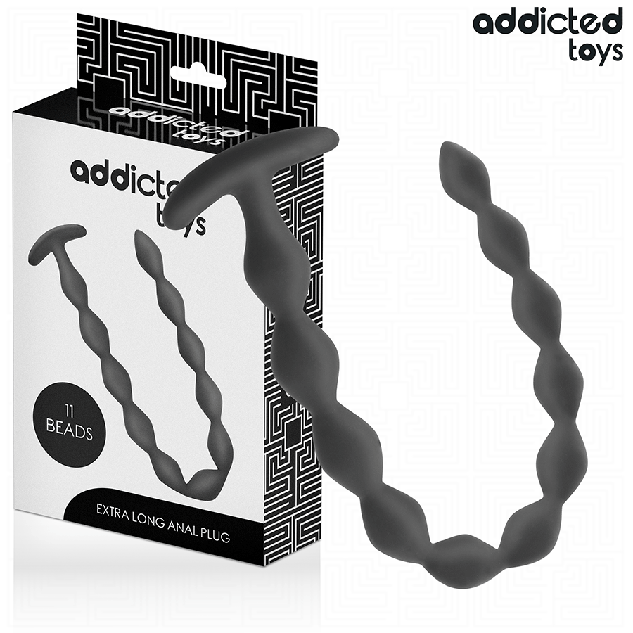 ADDICTED TOYS Extra Long plug anale in silicone