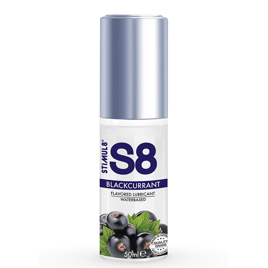 Lubrificante STIMUL8 S8 al gusto di ribes nero, 50 ml