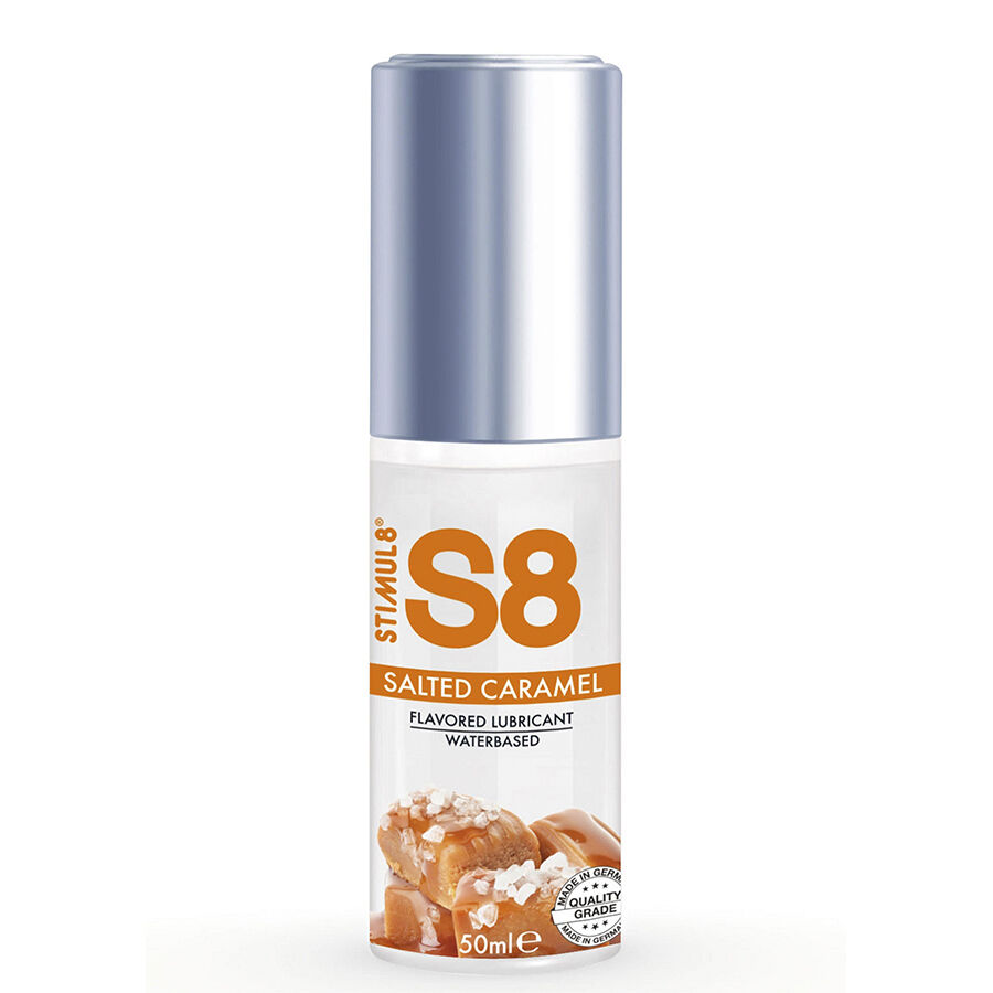 Lubrificante aromatizzato STIMUL8 S8, caramello salato, 50 ml