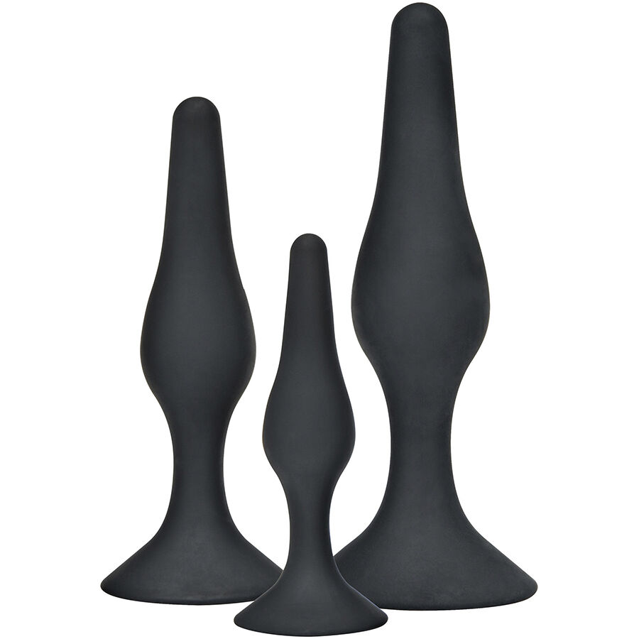 Set TOYJOY Curvy Companions con 3 plug anali