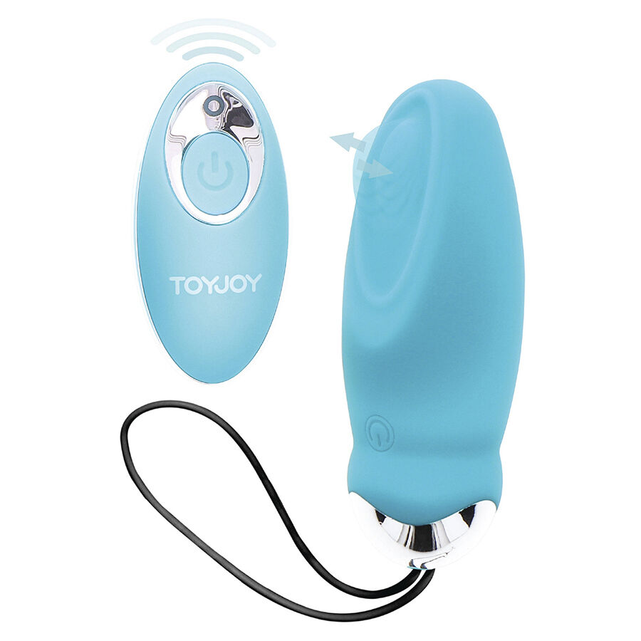 ToyJoy I’m So Egg cited vibratore con telecomando, blu