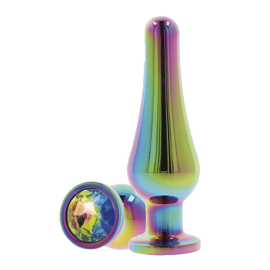 TOYJOY Twilight Bum Bijou Small plug anale con pietra arcobaleno