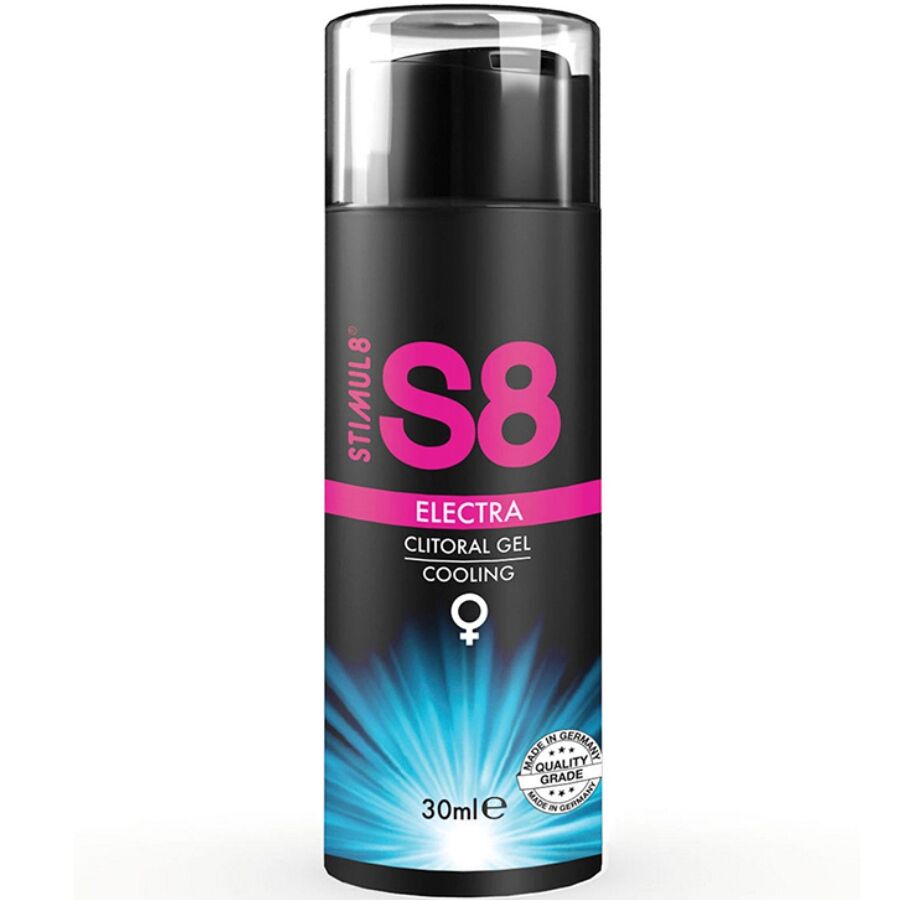 STIMUL8 S8 Electra gel rinfrescante per il clitoride, 30 ml