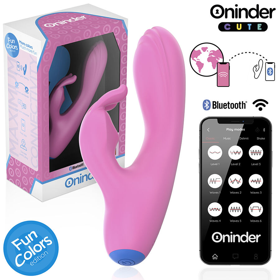Vibratore con app ONINDER CUTE Love Bunny