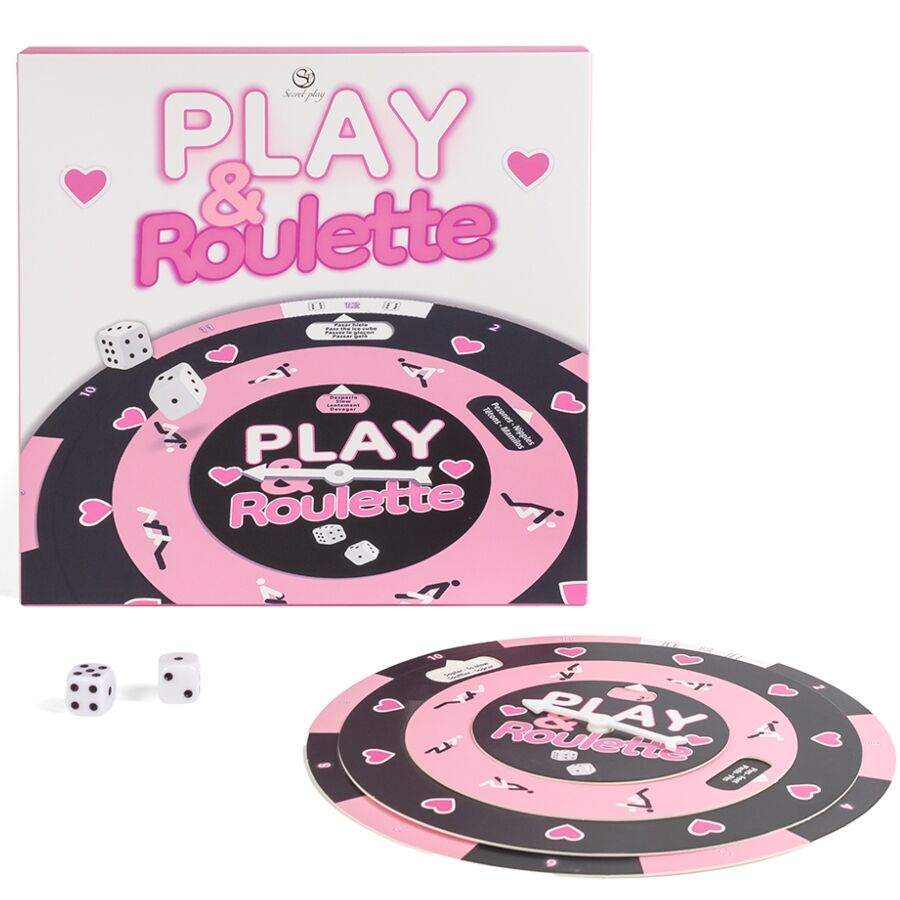 SECRETPLAY Play & Roulette gioco erotico con dadi