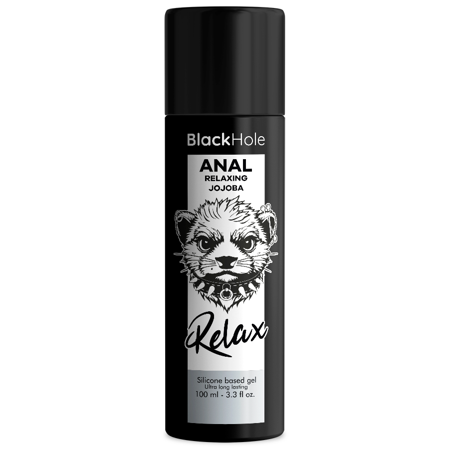BLACK HOLE Anal Relaxing Lubrificante al silicone con jojoba 100 ml