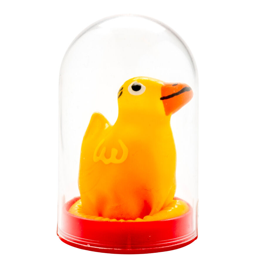 CONDOMERIE Duck, regalo erotico divertente dipinto a mano