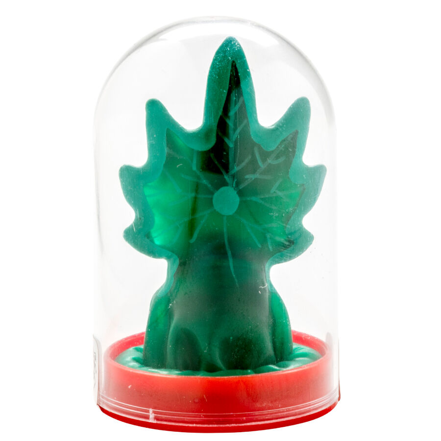 CONDOMERIE Cannabis Model 1, preservativo decorativo dipinto a mano