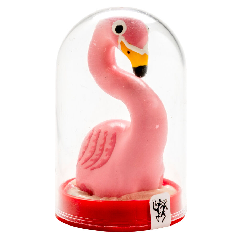 CONDOMERIE Flamingo Pink, regalo erotico dipinto a mano