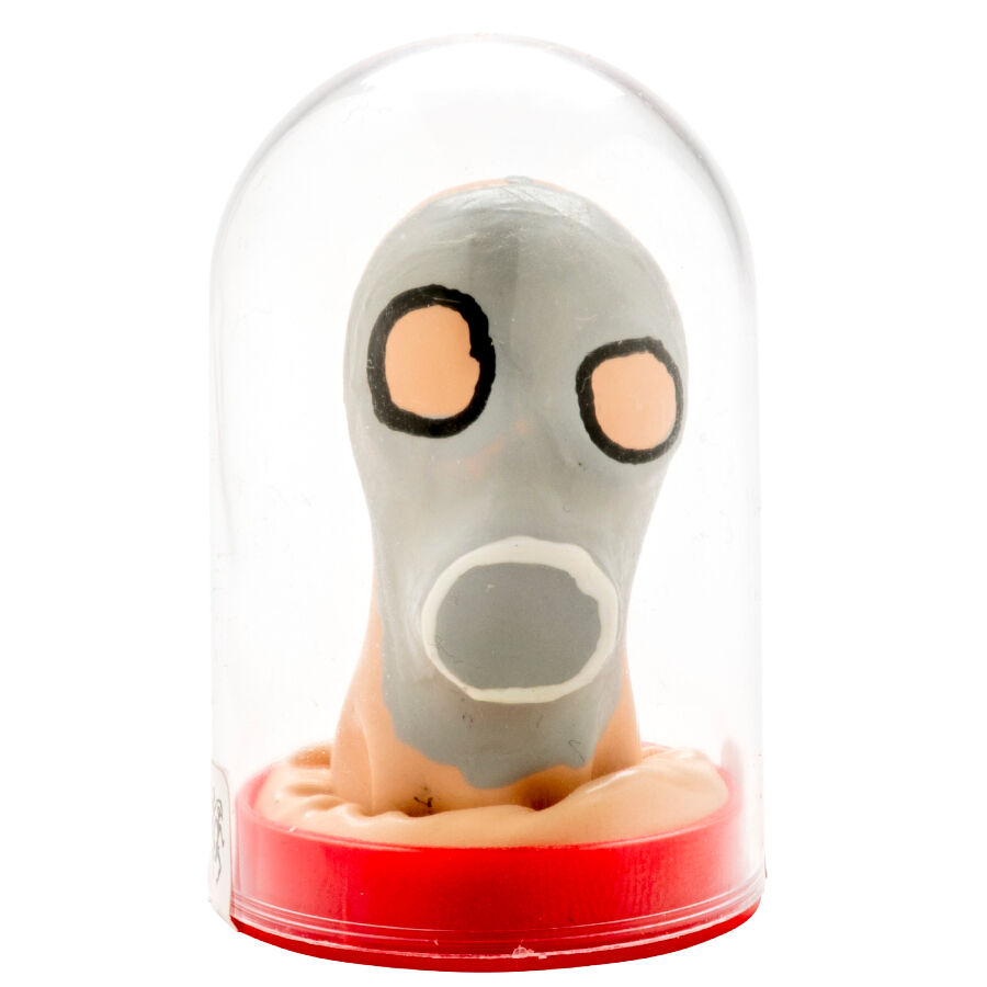 CONDOMERIE Gas Mask, regalo erotico dipinto a mano