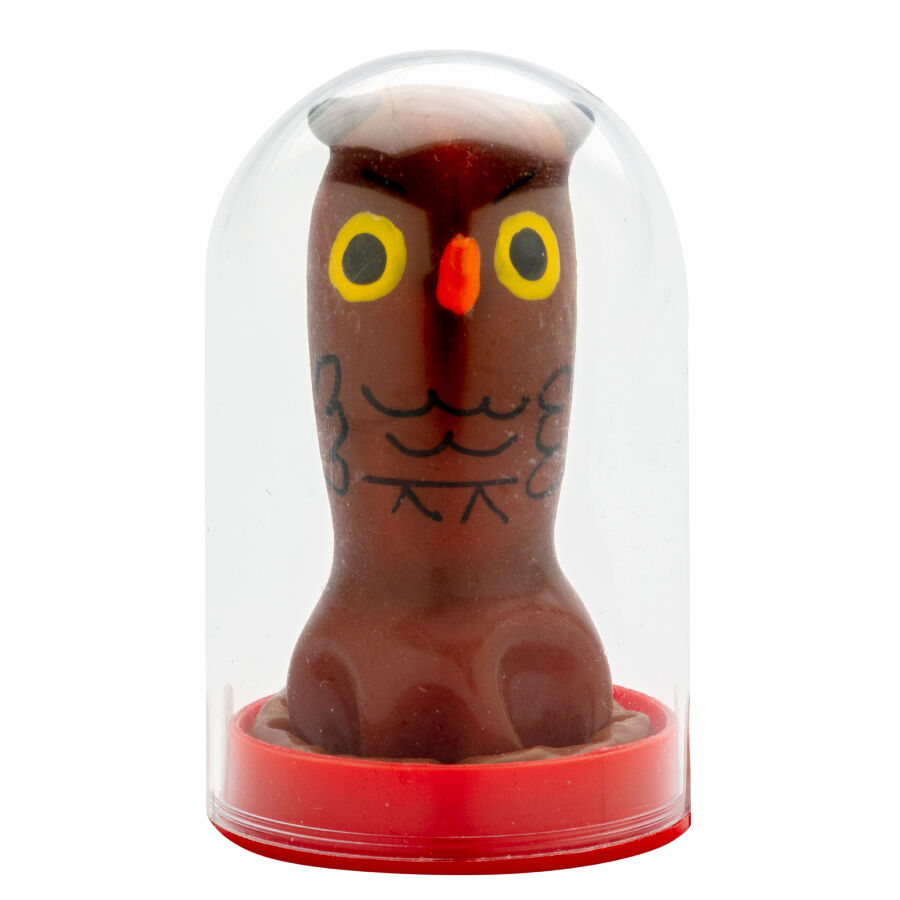 CONDOMERIE regalo erotico dipinto a mano con motivo di gufo