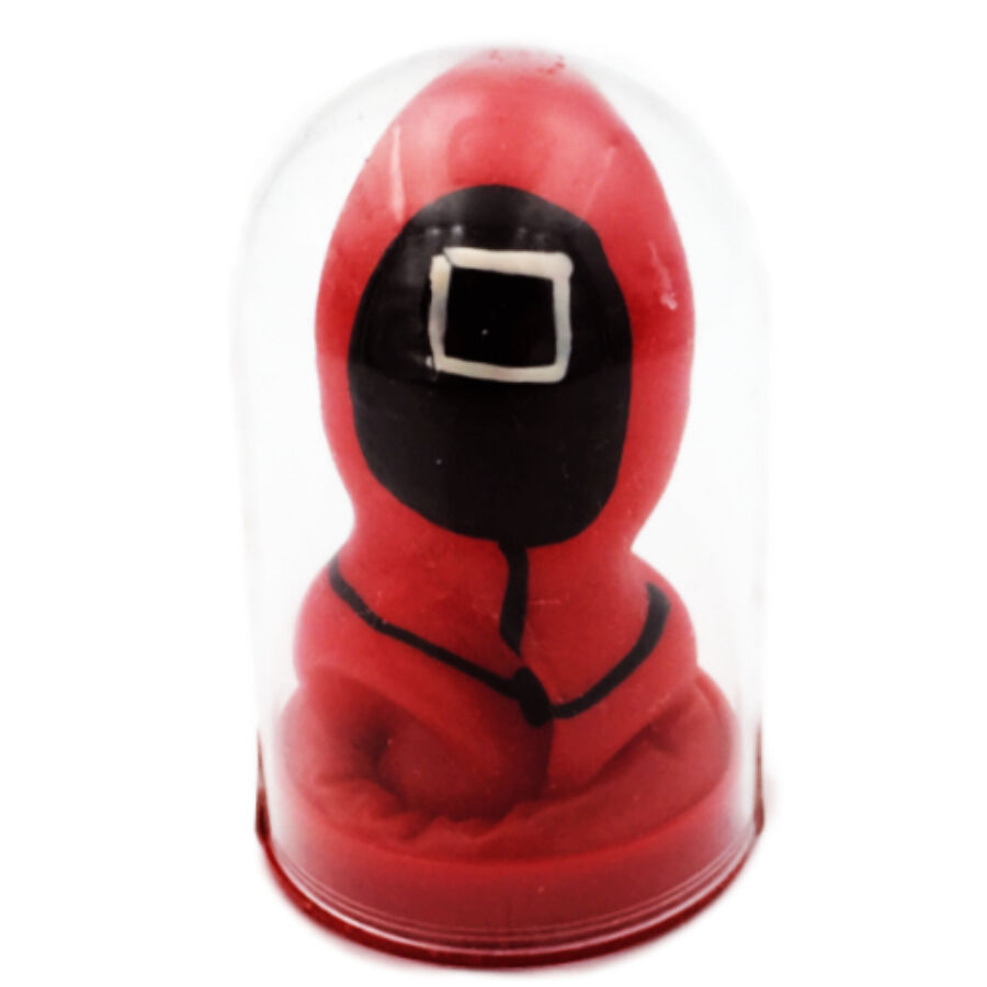 CONDOMERIE Square: preservativo novelty dipinto a mano, un divertente regalo erotico
