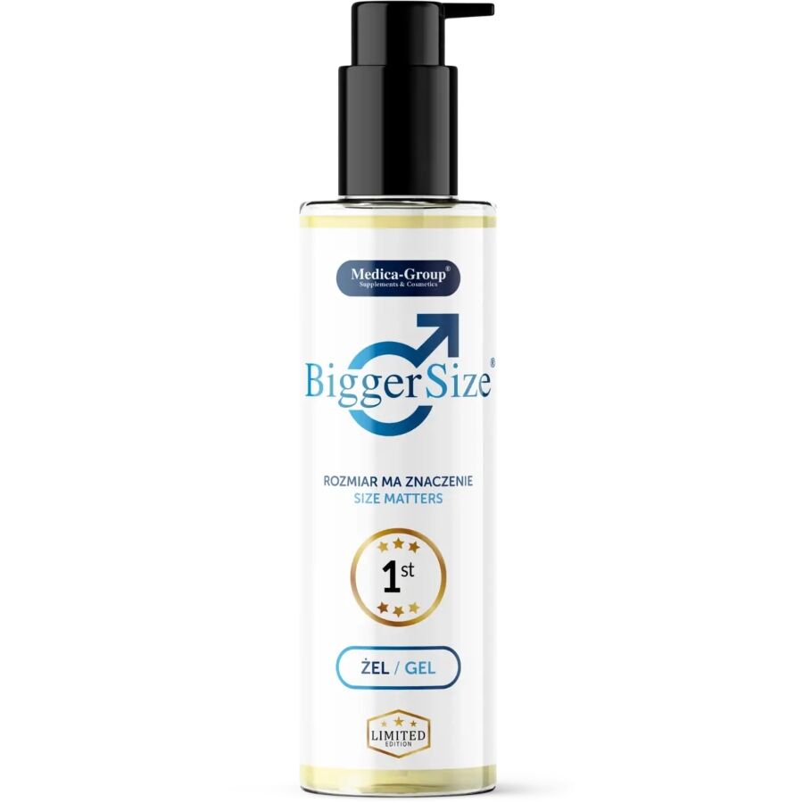MEDICA GROUP Bigger Size gel intimo per uomo, 150 ml