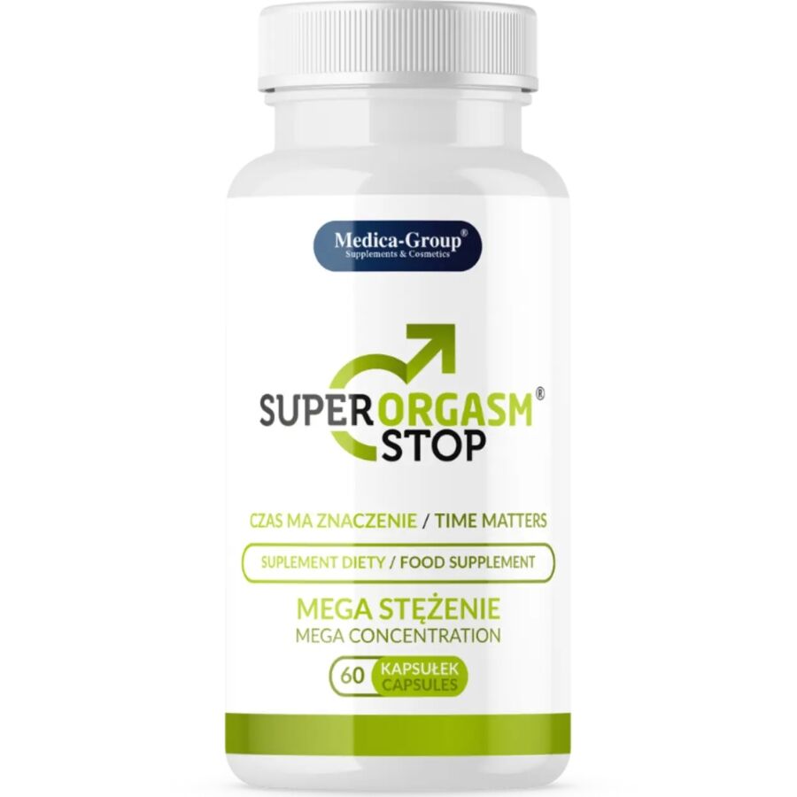 MEDICA GROUP Super Orgasm Stop integratore alimentare, 60 capsule