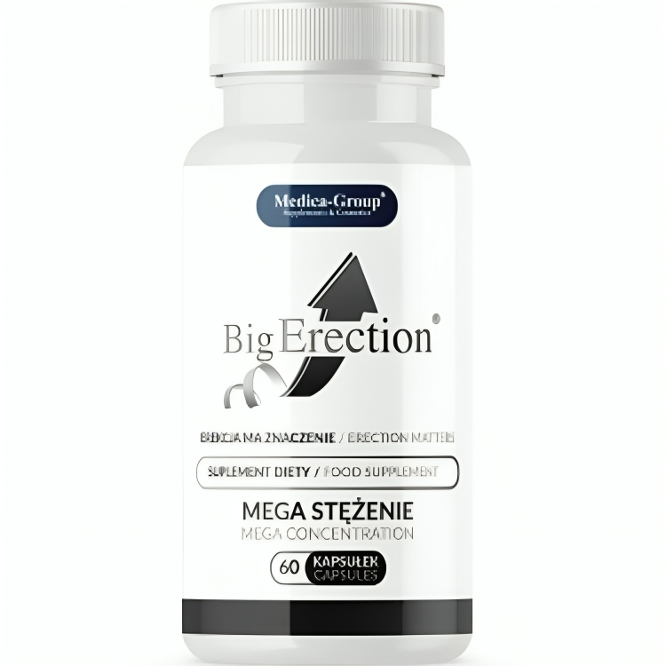 MEDICA GROUP Big Erection integratore alimentare, 60 capsule