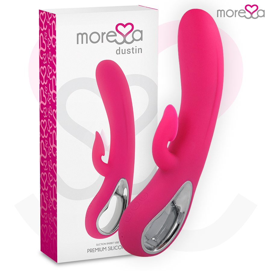 MORESSA Dustin vibratore rabbit con stimolazione clitoridea