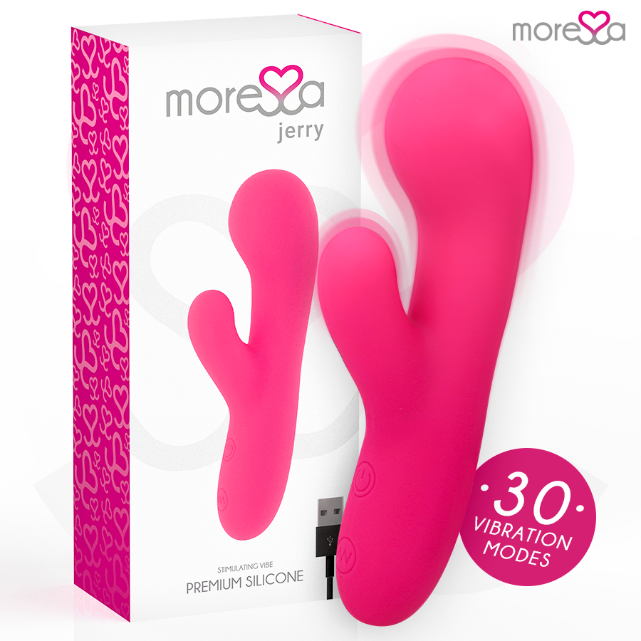 MORESSA Jerry vibratore per il punto G con due motori