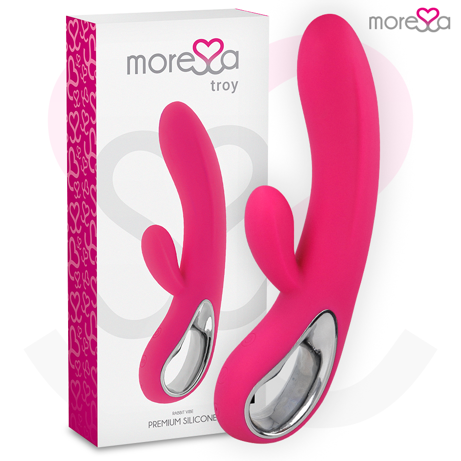 MORESSA Troy vibratore per il punto G con due motori