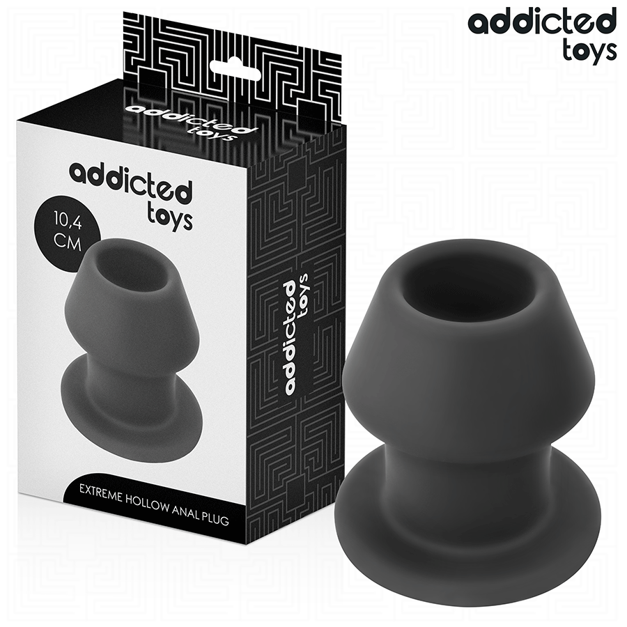 Addicted Toys Extreme Hollow plug anale in silicone, taglia L