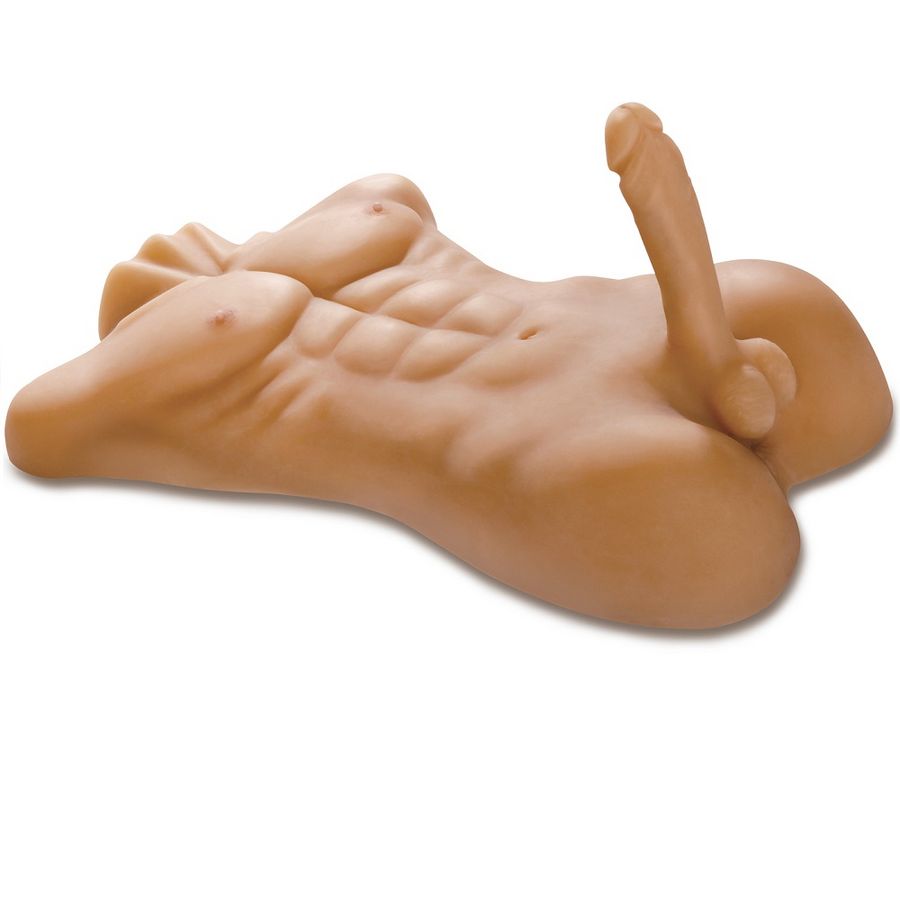 EXTREME TOYZ Mega Male torso masturbatore maschile