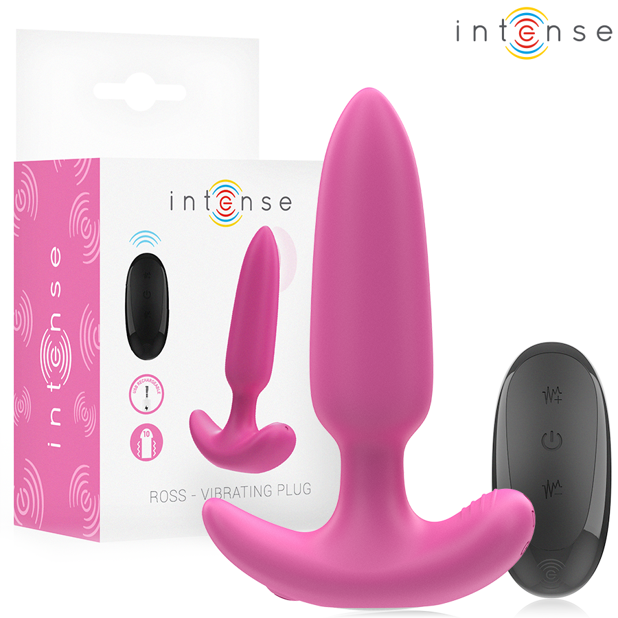 INTENSE ROSS plug anale vibrante con telecomando