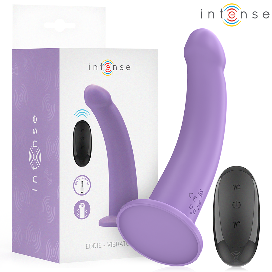 Vibratore per il punto G INTENSE Eddie con telecomando