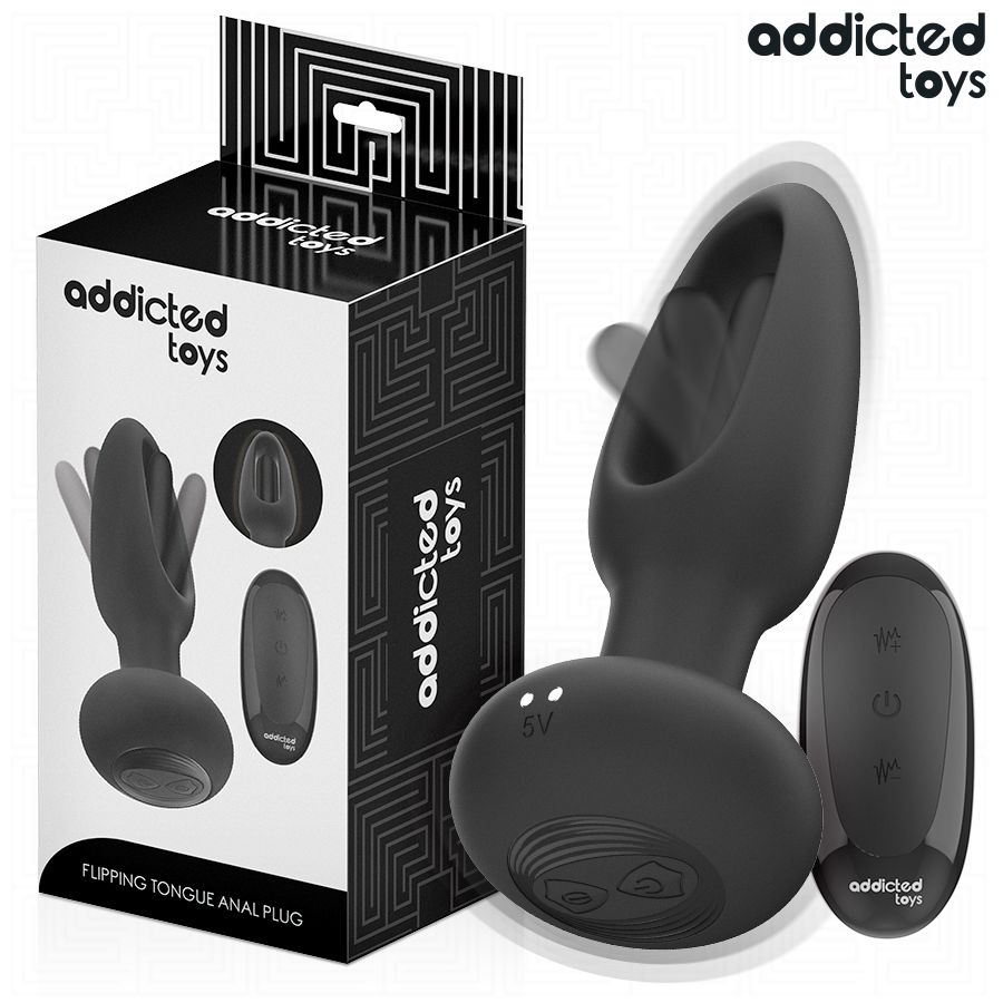 ADDICTED TOYS plug anale vibrante con telecomando