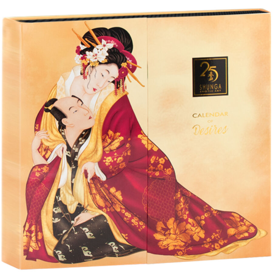 Set regalo per il 25° anniversario SHUNGA: calendario con 25 sorprese