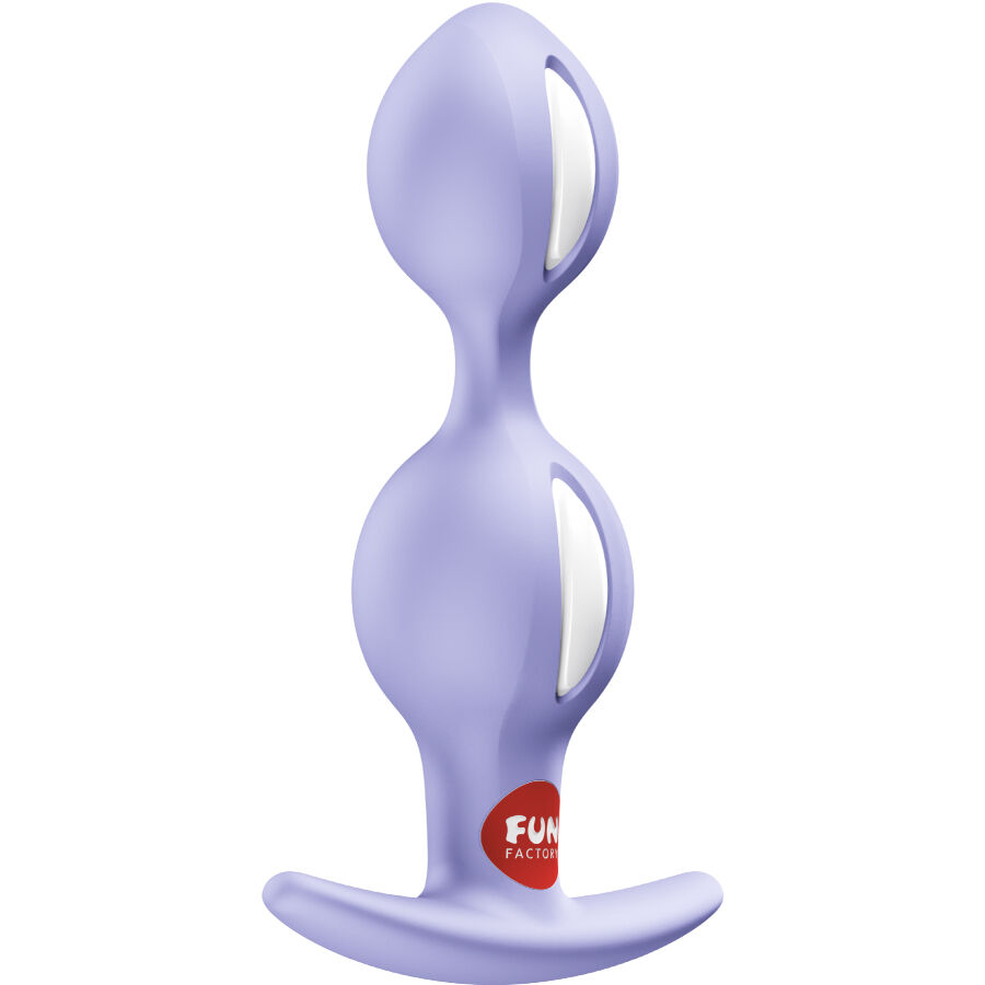 FUN FACTORY B BALLS DUO plug anale in silicone, viola
