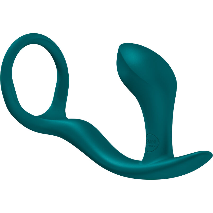 Plug anale FUN FACTORY Bootie Ring, verde bottiglia