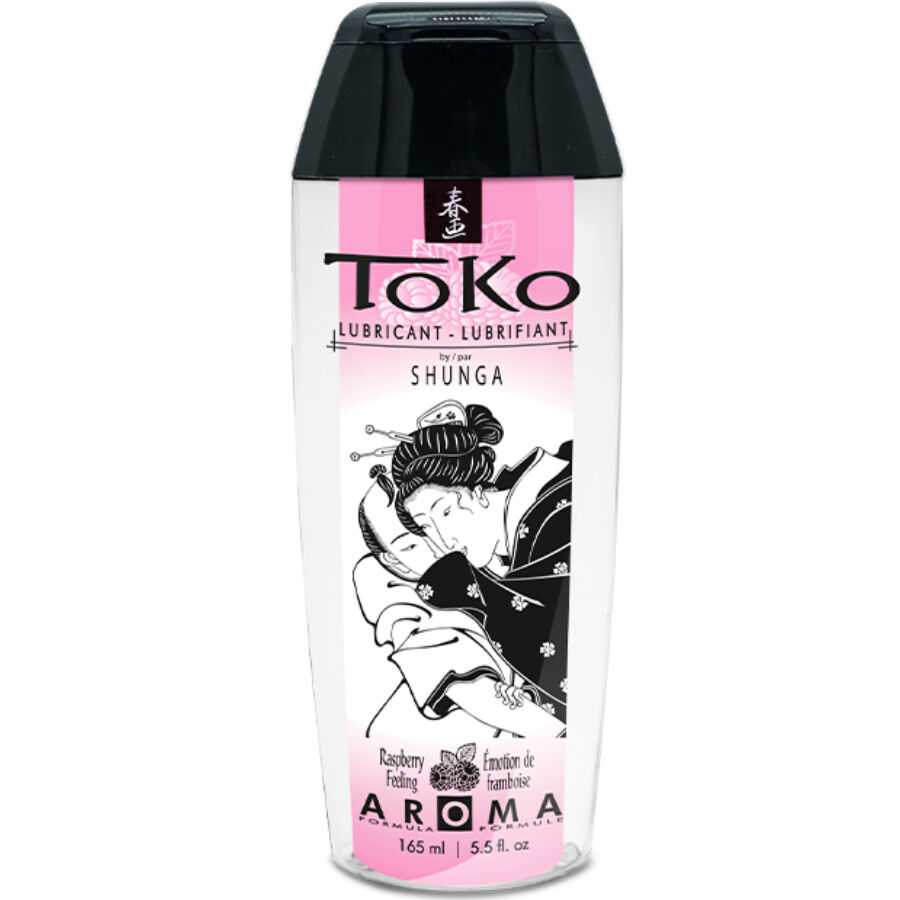 Shunga Toko Raspberry Emotion lubrificante al gusto di lampone, 165 ml