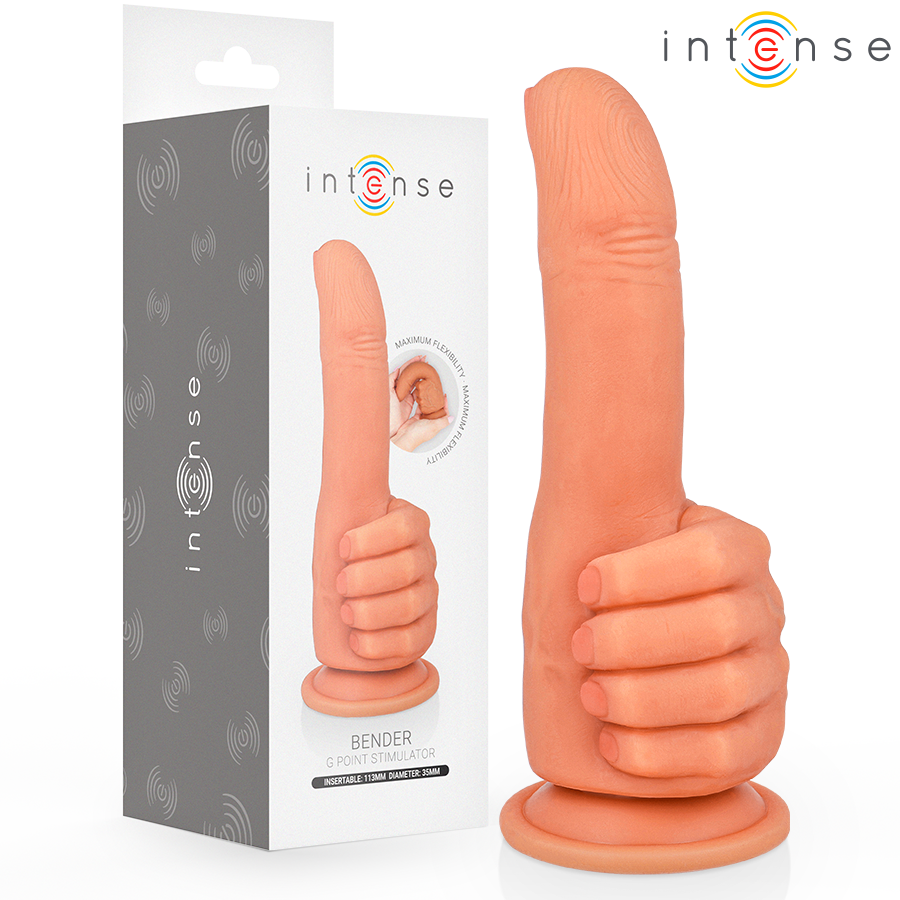 INTENSE BENDER dildo per il punto G con asta flessibile
