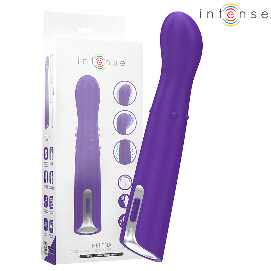 Vibratore INTENSE Helena Up & Down con sfere mobili