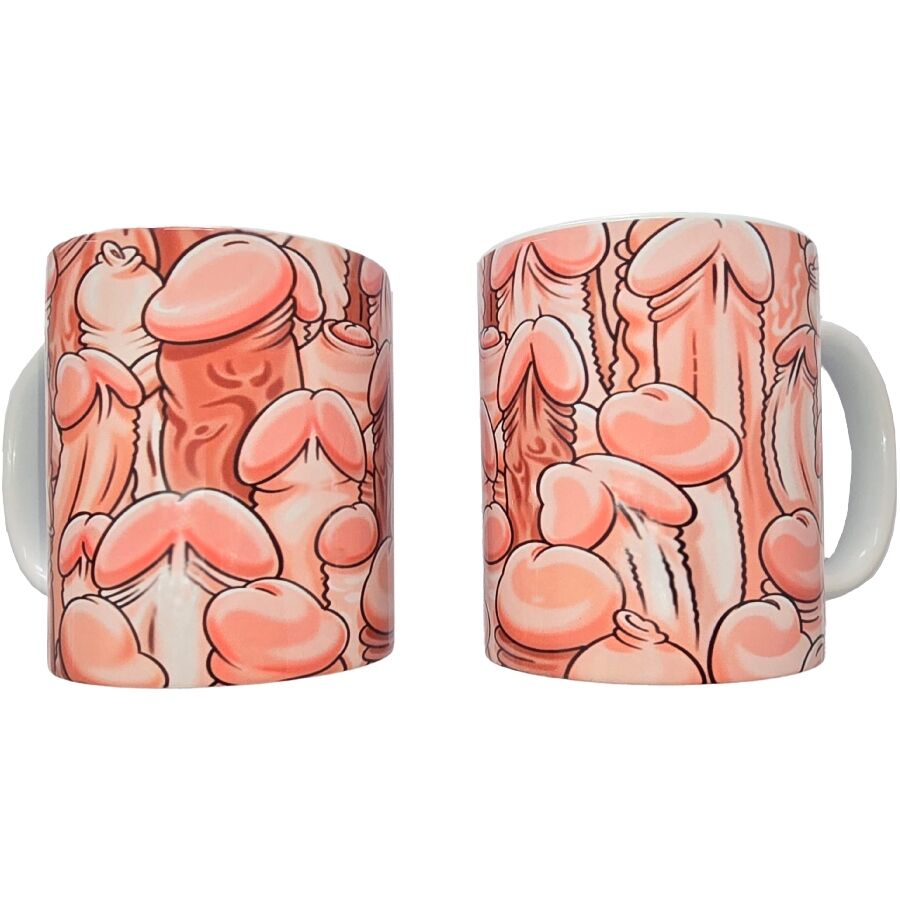 Tazza DIABLO PICANTE con illustrazioni colorate di peni