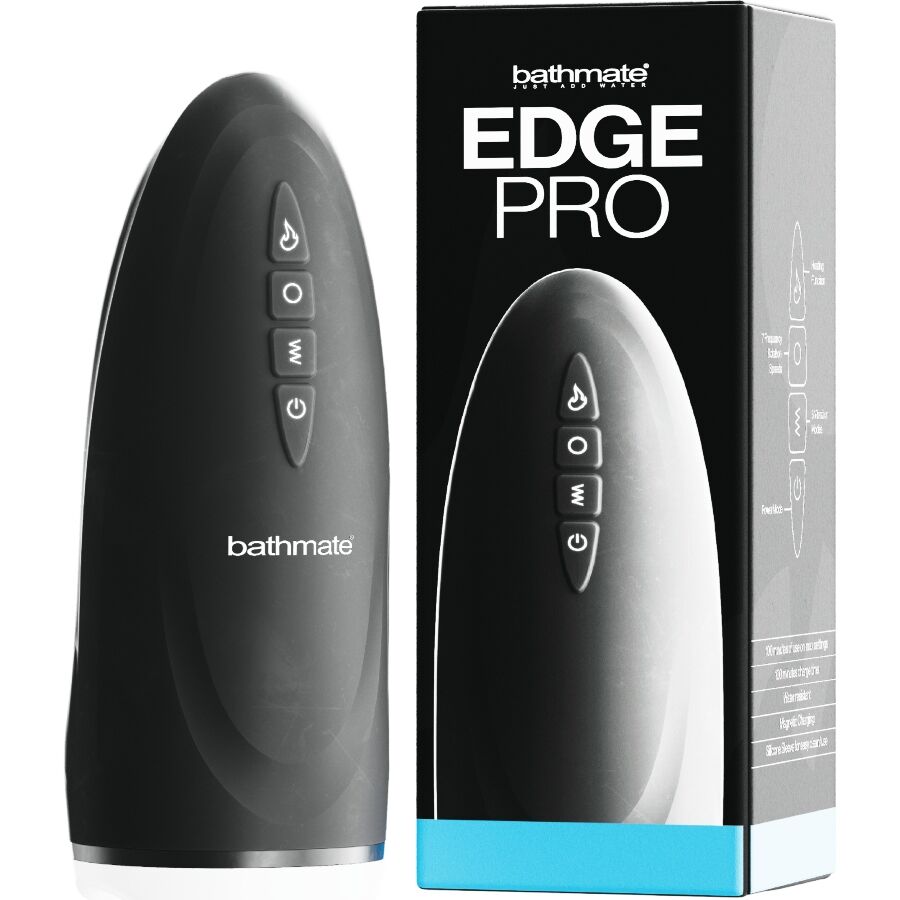 BATHMATE Edge Pro masturbatore multifunzione con funzione riscaldante