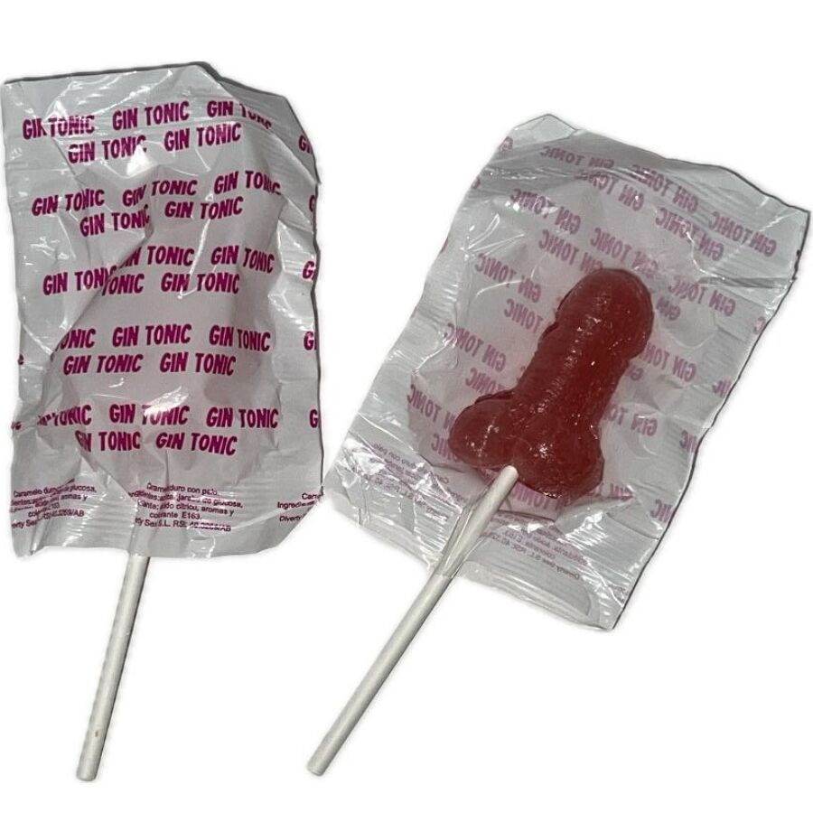 DIABLO GOLOSO Lecca lecca al gusto di gin tonic alla fragola