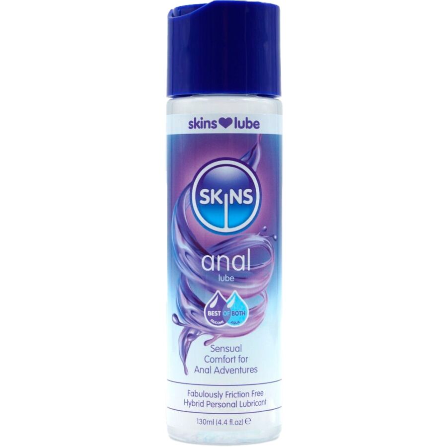 Lubrificante ibrido anale SKINS Anal, 130 ml