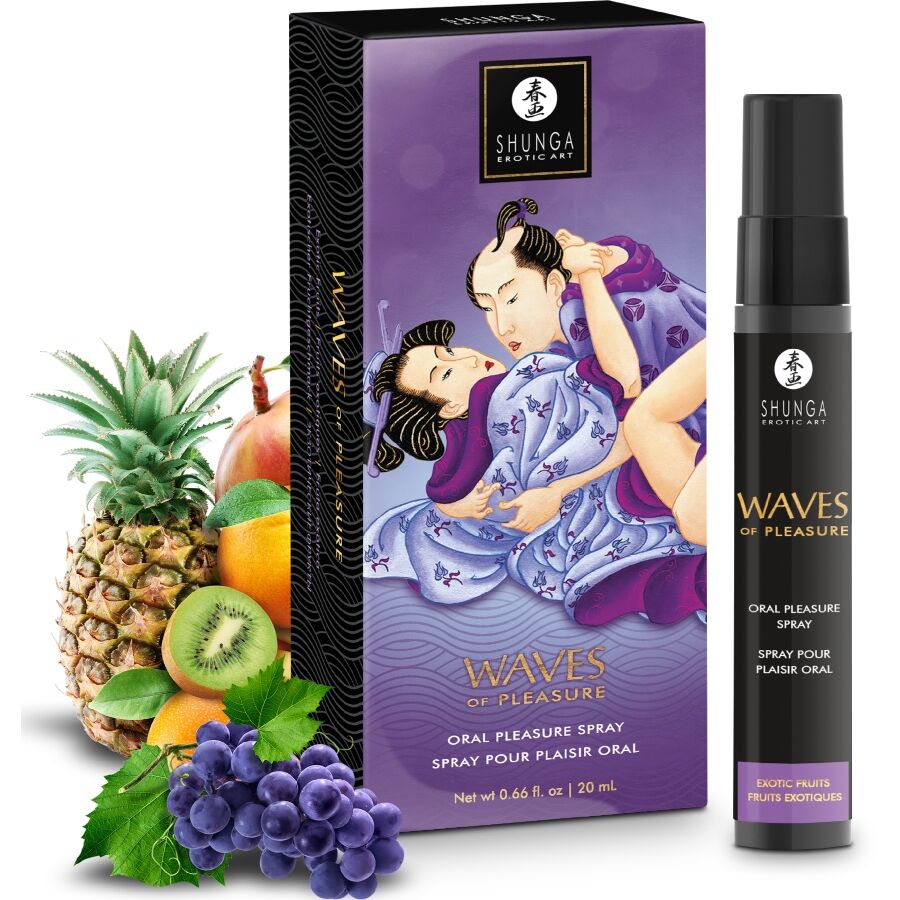 SHUNGA Waves Pleasure Spray ai frutti esotici, 20 ml