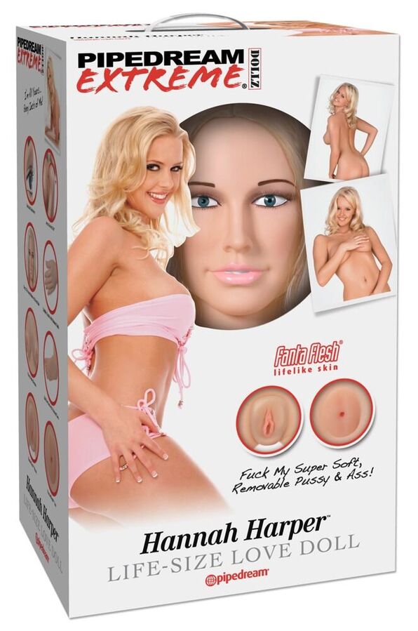 EXTREME DOLLZ Hannah Harper bambola del sesso gonfiabile