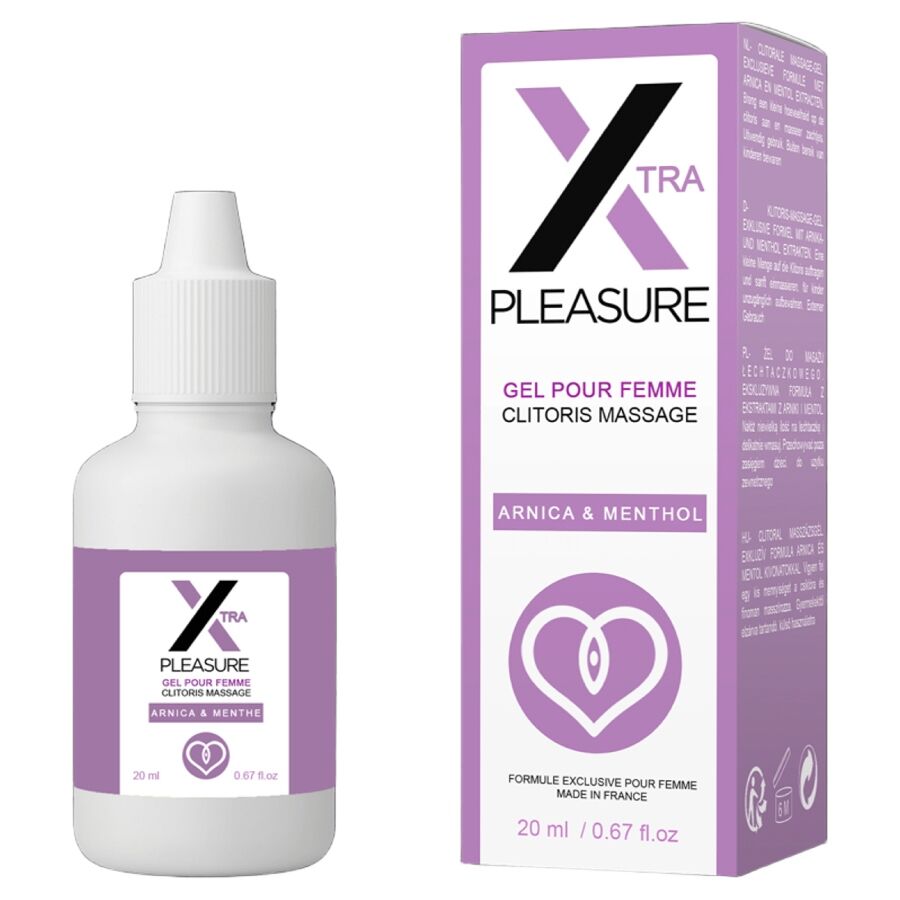 RUF X Pleasure Gel massaggiante per il clitoride, 20 ml