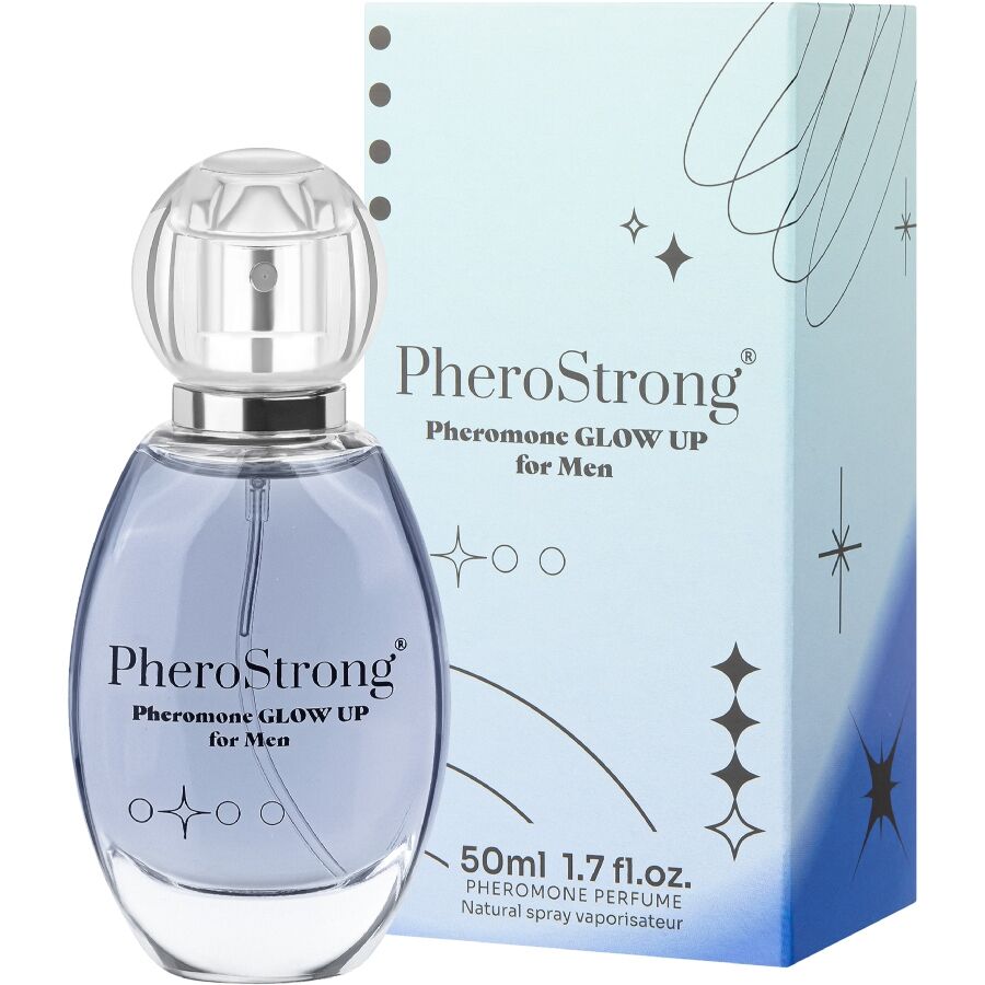 Profumo ai feromoni PheroStrong Glow Up da uomo, 50 ml