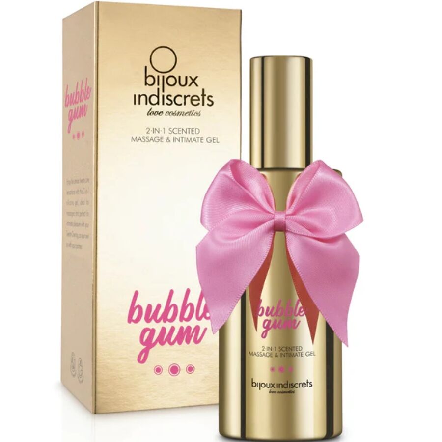 Bijoux Indiscrets Bubble Gum gel da massaggio e lubrificante, 100 ml