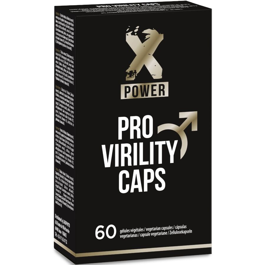 XPOWER Pro Virility Caps integratore alimentare, 60 capsule