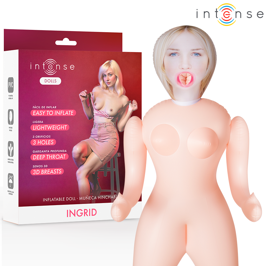 Intense Dolls Ingrid bambola del sesso gonfiabile