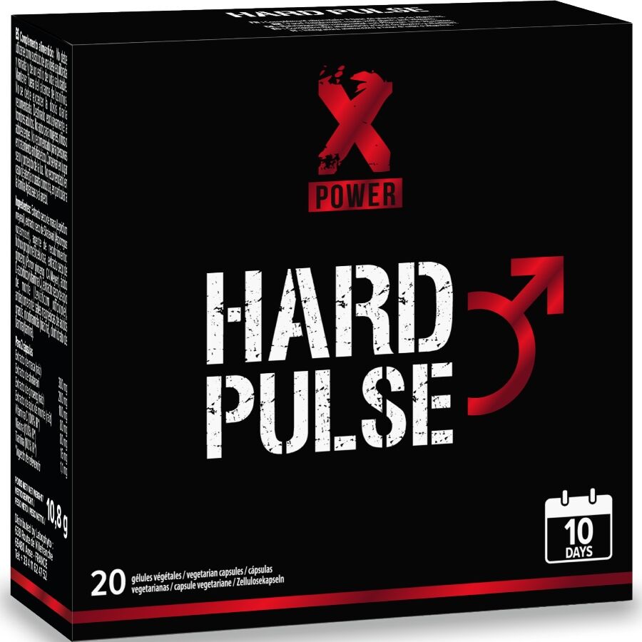 Xpower Ciclo Express Hard Pulse Di 10 Giorni, Più Erezioni E Resistenza, 20 Capsule