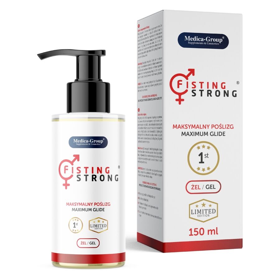 Gel lubrificante anale MEDICA GROUP Fisting Strong, 150 ml
